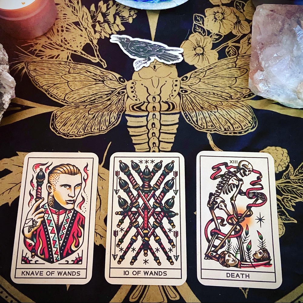 3-card Crystal Tarot Reading